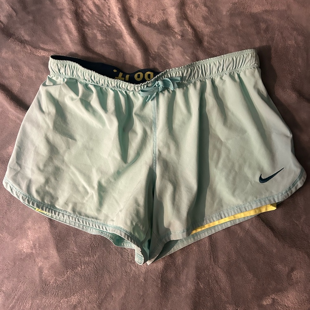 Nike Women's Aqua Athletic Shorts